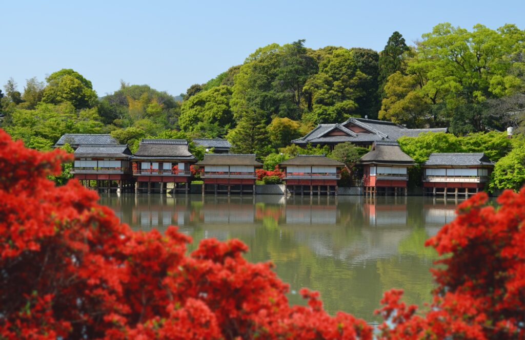 长冈京市 锦水亭