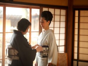 Tango Chirimen Kimono Experience